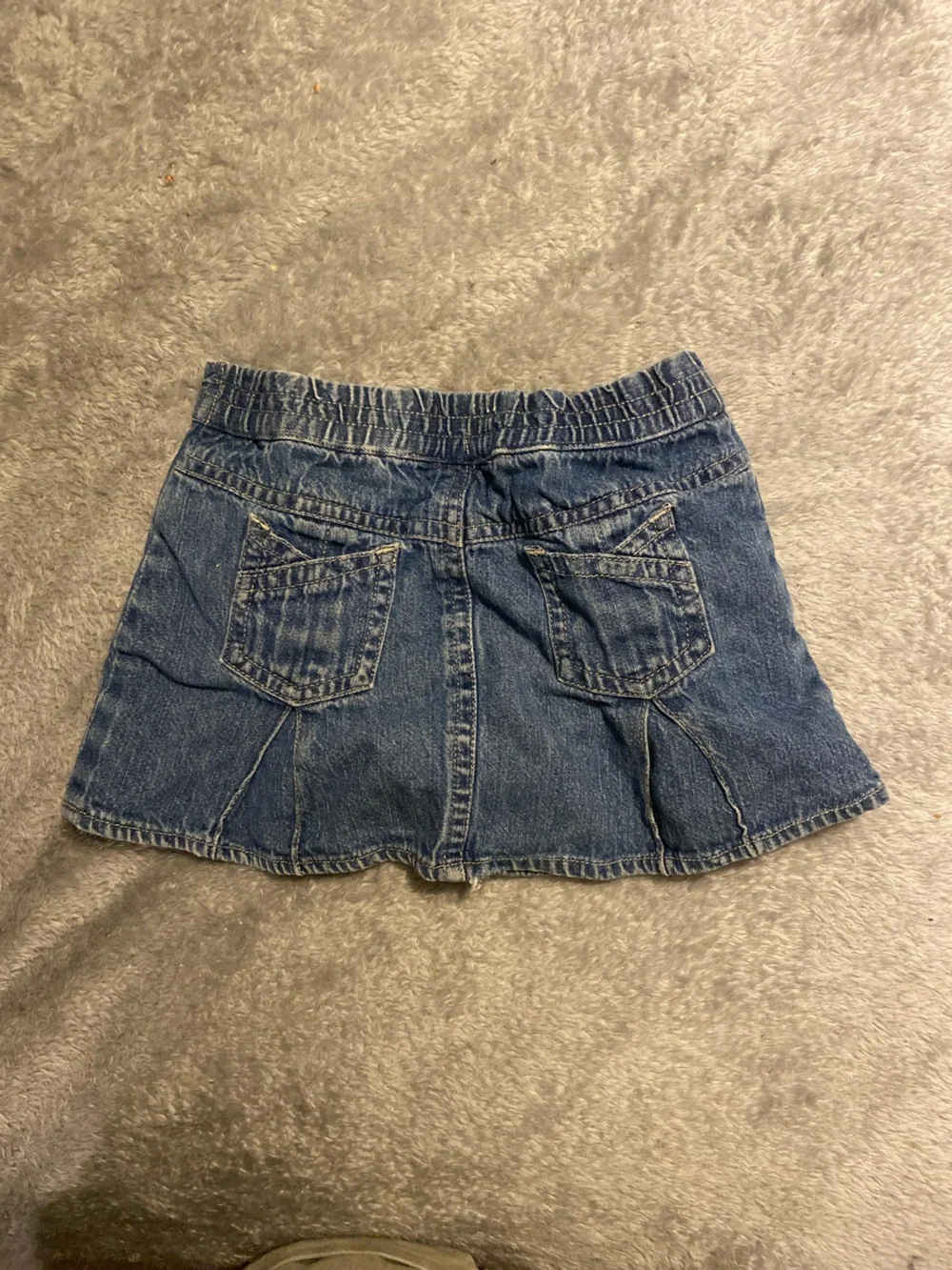 Denim Blue Girls' Skort - Classic Jean Style